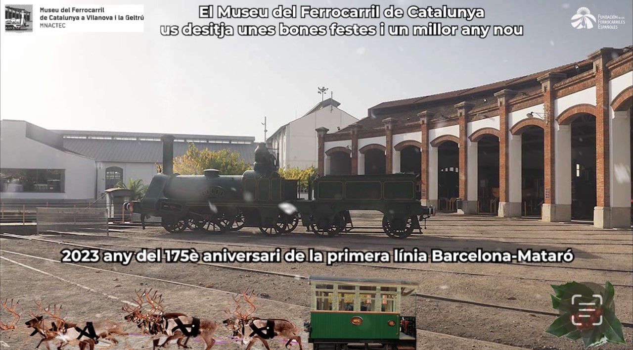 El Nadal 2022-2023 al Museu del Ferrocarril de Catalunya